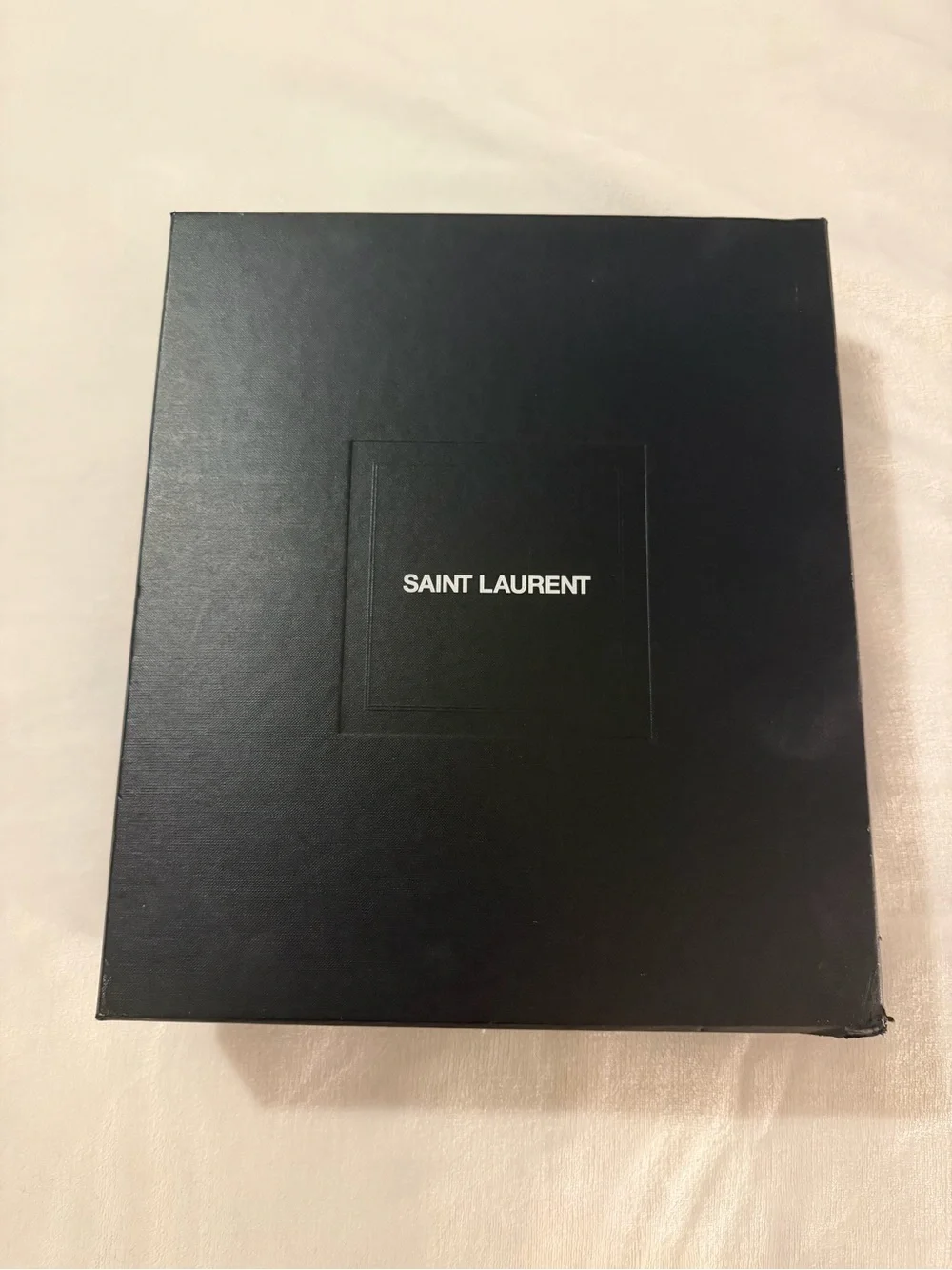 Saint Laurent Black Patent Leather Platform Open-Toe Sandals